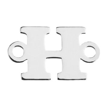 Connector Letter H Silver 925 CMBL H - 0,8 mm