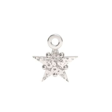 Decorative pendant - star, Silver 925 S-CHARM 769