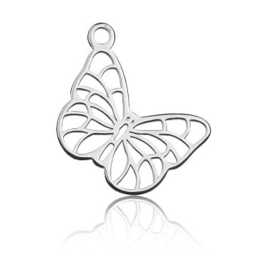 Charm Butterfly open-work Silver 925 BL 456 - 0,4 mm