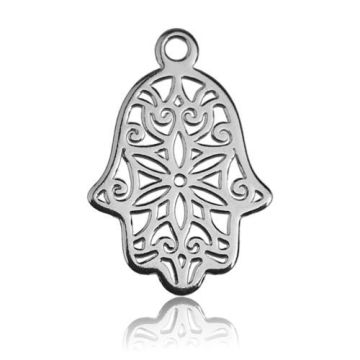 Charm Hamsa open-work Silver 925 BL 236 - 0,8 mm