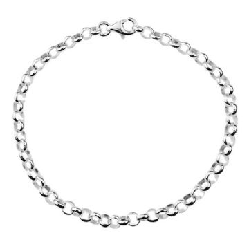 Rolo bracelet, silver 925 R006 - 18 cm