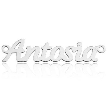 Zawieszka / Łącznik Imię Antosia, srebro 925 BL ANTOSIA - 0,4 mm