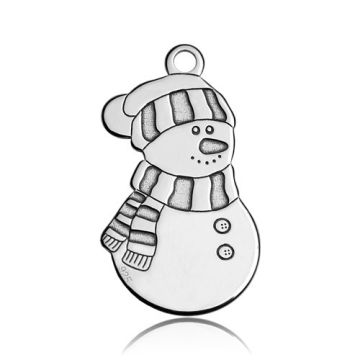 Charm Snowman Silver 925 BL 41 - 0,4 mm