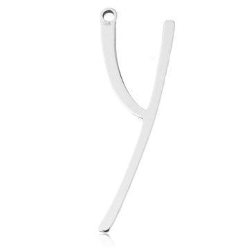 Charm Big Letter Y, silver 925 BL 840 - 0,8 mm