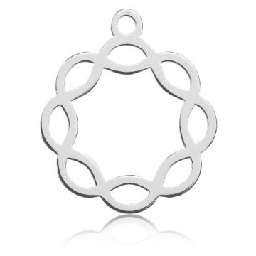 Charm Circle, silver 925 BL 794 - 0,4 mm