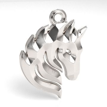 Decorative horse charm, silver 925 S-CHARM 686