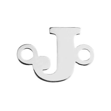 Connector Letter J Silver 925 CMBL J - 0,4 mm