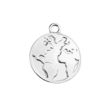 Charm Globe Silver 925 S-CHARM 442