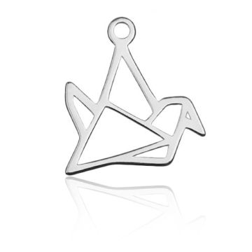 Charm Origami Crane Silver 925 BL 361 - 0,4 mm