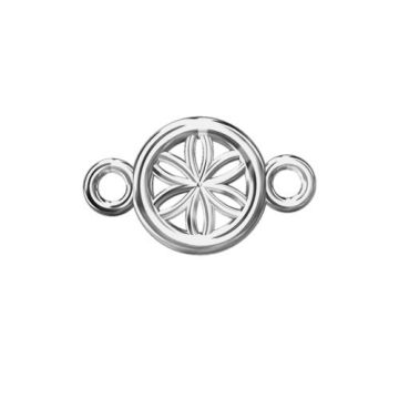 Connector small Rosette Silver 925 S-CHARM 250