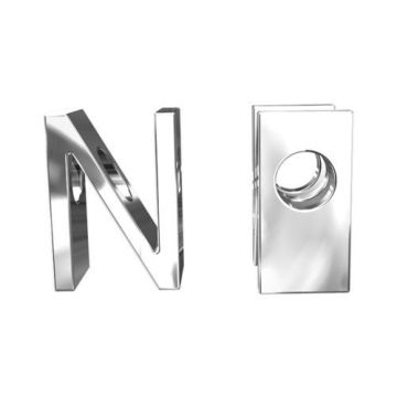 Charm Letter N Silver 925 ALF N