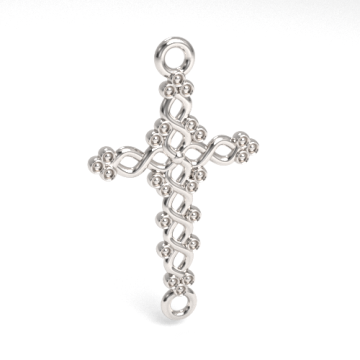 Connector Cross, silver 925 S-CHARM 628