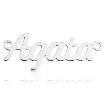 Connector / Charm Agata Silver 925 BL AGATA