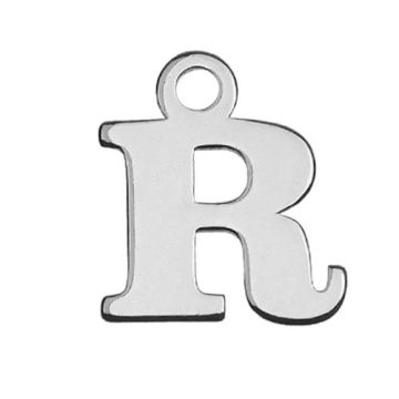 Charm Letter 'R' Silver 925 MBL R - 0,4 mm