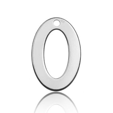 Charm Oval Silver 925 BL 489 - 0,4 mm