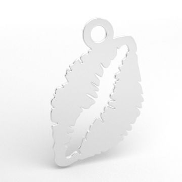 Decorative pendant - lips, 925 silver BL 1000 - 0.8 mm