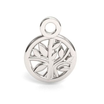 Small decorative pendant with tree, silver 925 S-CHARM 753