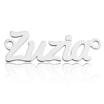 Zawieszka / Łącznik Imię Zuzia, srebro 925 BL ZUZIA - 0,4 mm