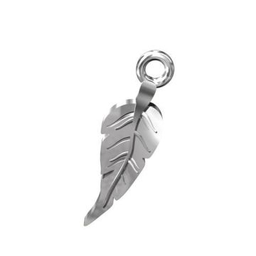 Charm Feather Silver  925 S-CHARM 138