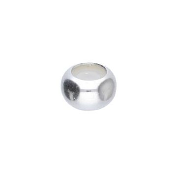 Spacer bar with silicone inside Silver 925 PR 25