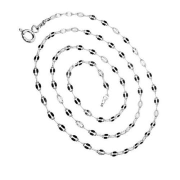 Decorative chain MOKKA Silver 925, 40 CM