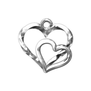 Charm Hearts Silver 925 S-CHARM 177