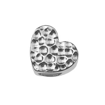 Charm Heart (need no jumpring) Silver 925 S-CHARM 284