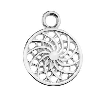 Charm Small Rosette Silver 925 S-CHARM 547