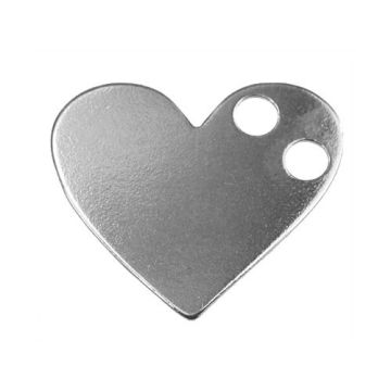 Charm 'Celebrities' HEART for chains Silver 925 BL 72 - 0,4 mm