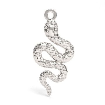 Decorative pendant, Snake charm , silver 925 S-CHARM 761