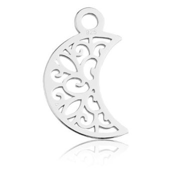 Charm open-work Moon Silver 925 BL 750 - 0,4 mm