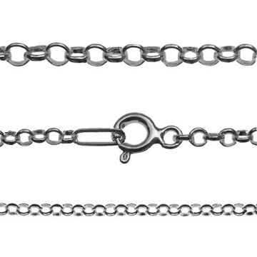 Chain Rolo Silver 925 R002 - 45 CM