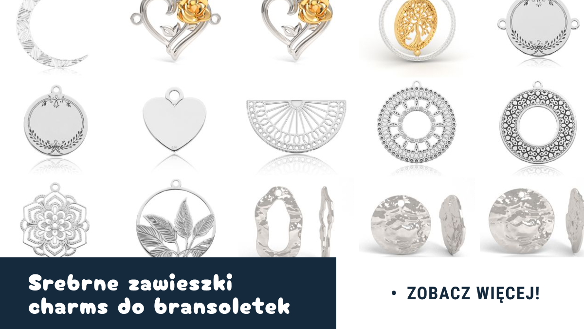 Zawieszki handmade charms do bransoletek